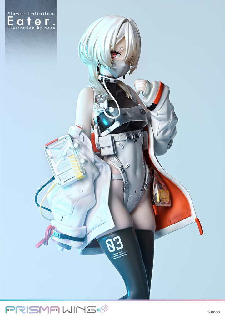 PRISMA WING Flower Imitation. Eater. Illustration by neco 完成品フィギュア 1/7スケール