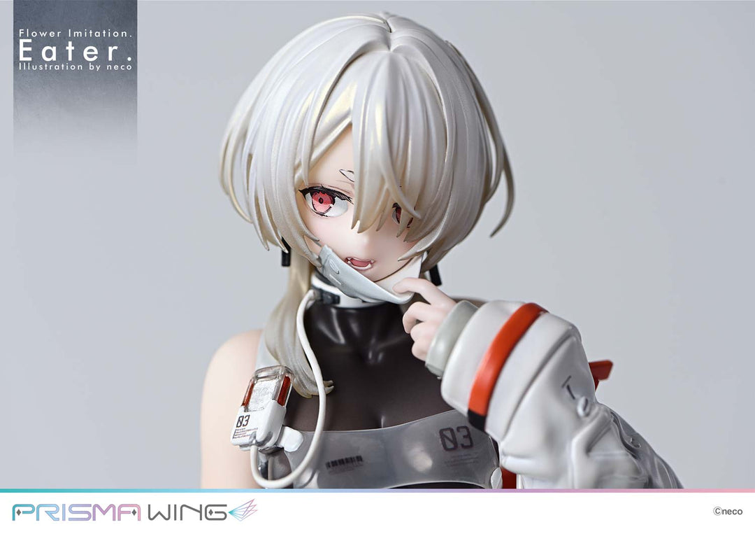 PRISMA WING Flower Imitation. Eater. Illustration by neco 完成品フィギュア 1/7スケール
