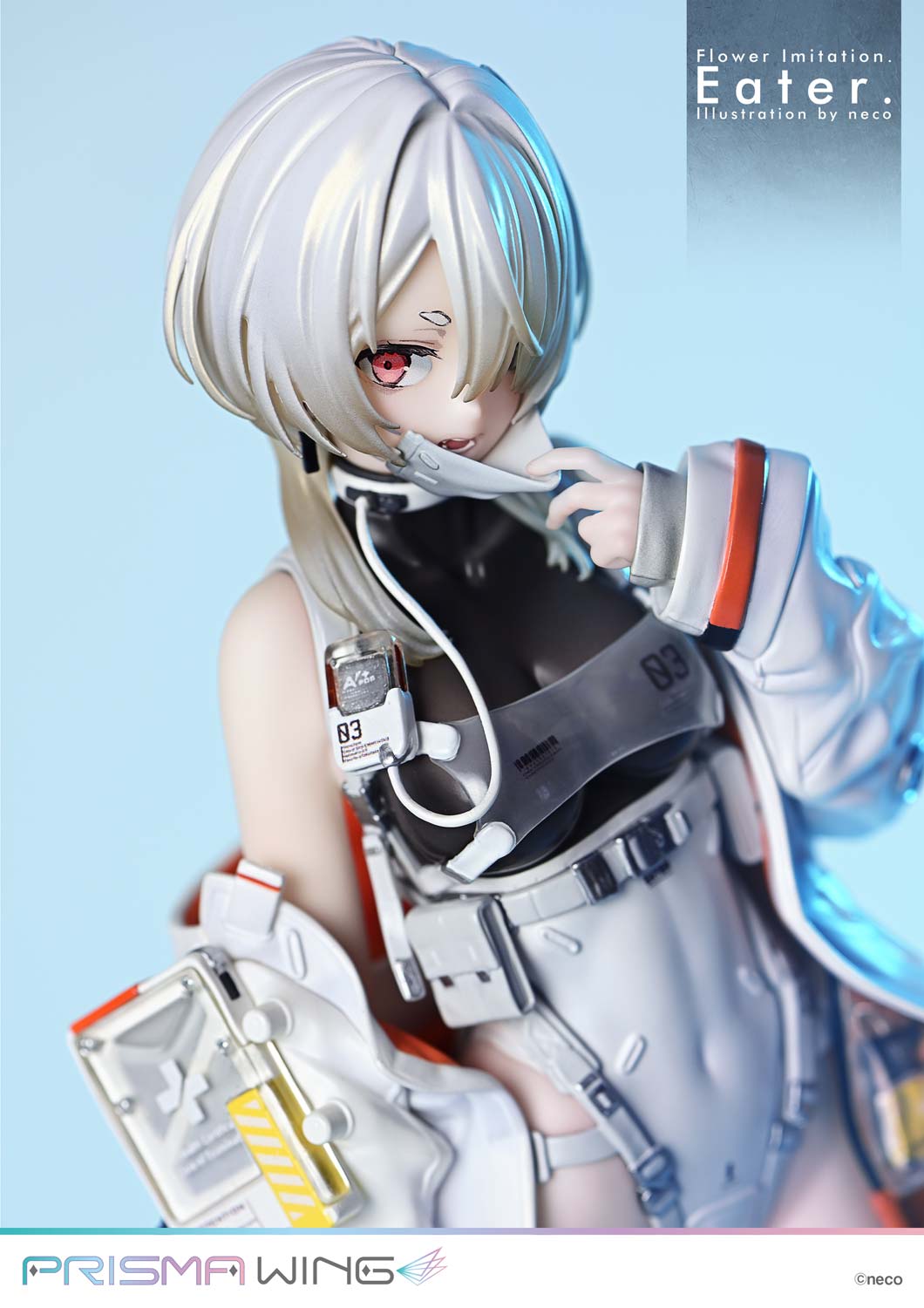 PRISMA WING Flower Imitation. Eater. Illustration by neco 完成品フィギュア 1/7スケール