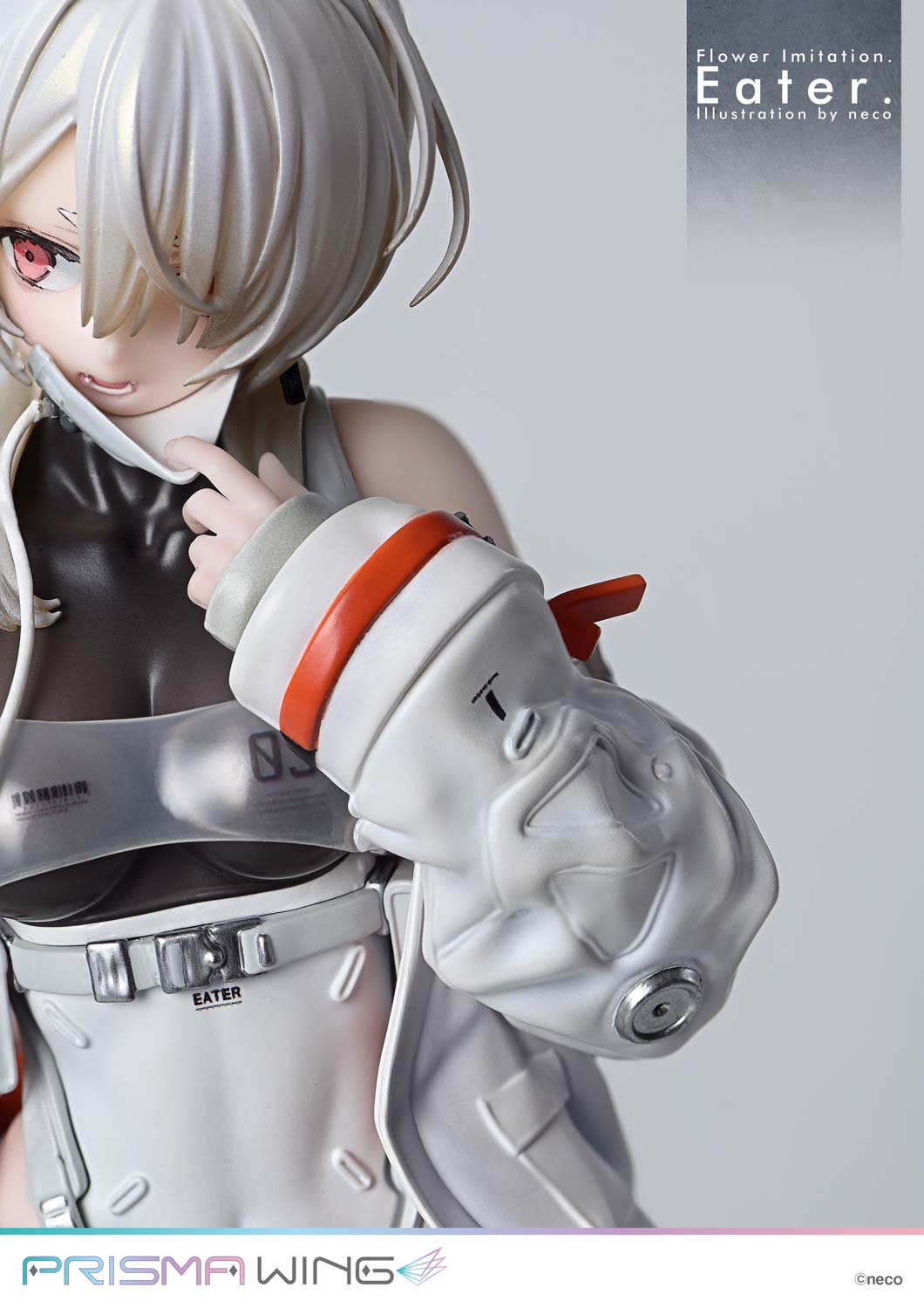 PRISMA WING Flower Imitation. Eater. Illustration by neco 完成品フィギュア 1/7スケール