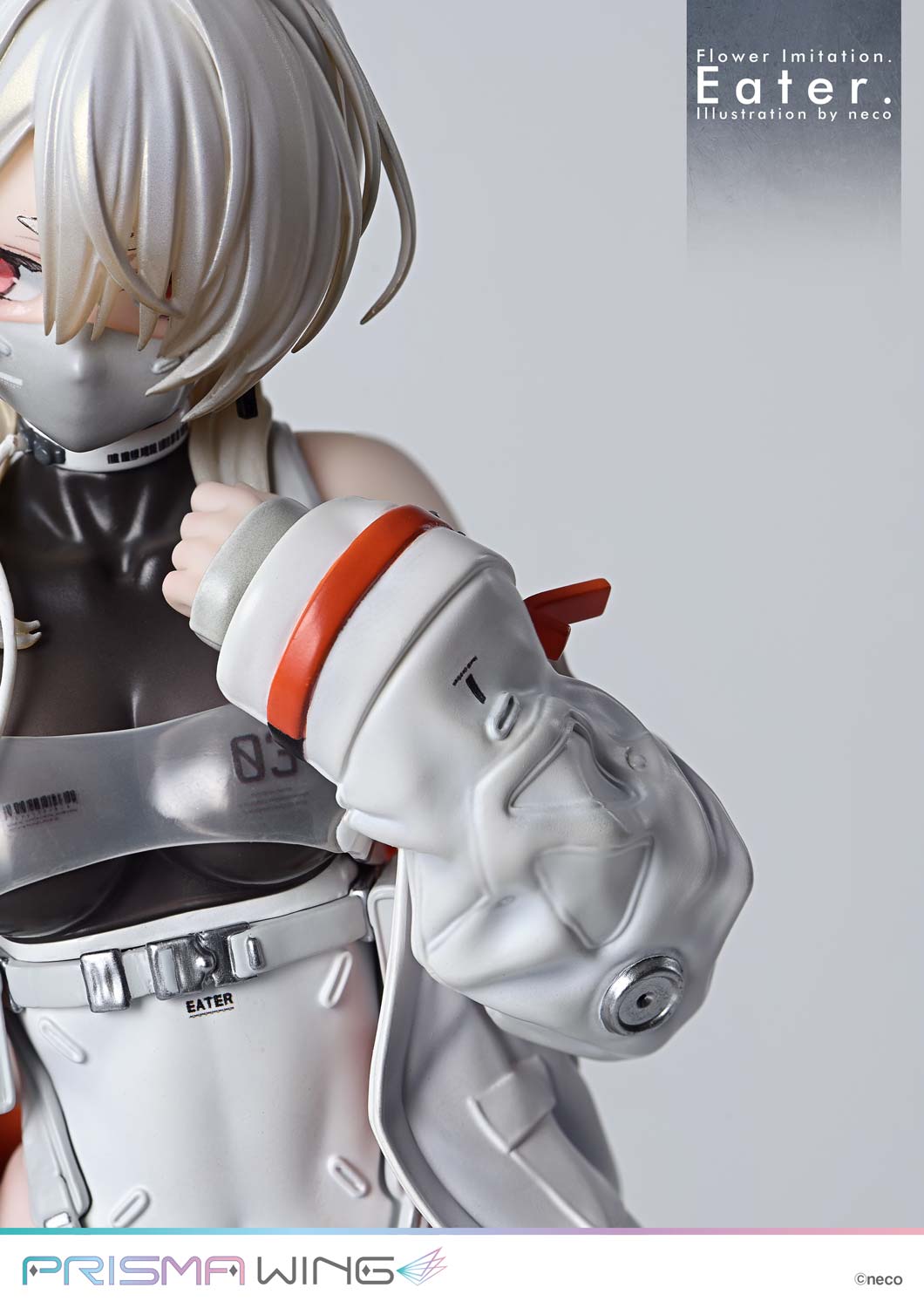 PRISMA WING Flower Imitation. Eater. Illustration by neco 完成品フィギュア 1/7スケール