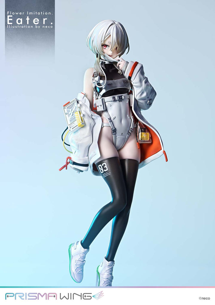 PRISMA WING Flower Imitation. Eater. Illustration by neco 完成品フィギュア 1/7スケール