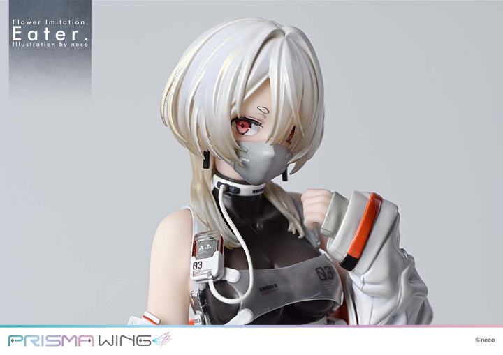 PRISMA WING Flower Imitation. Eater. Illustration by neco 完成品フィギュア 1/7スケール