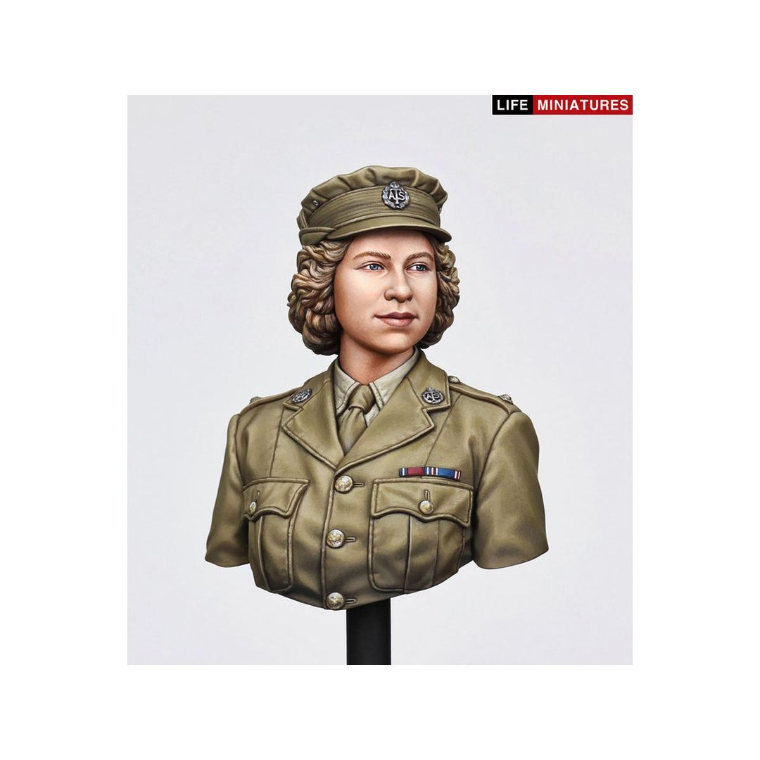 1/10 胸像 WWII イギリス 補助地方義勇軍 エリザベス・ウィンザー2級准大尉 1945年