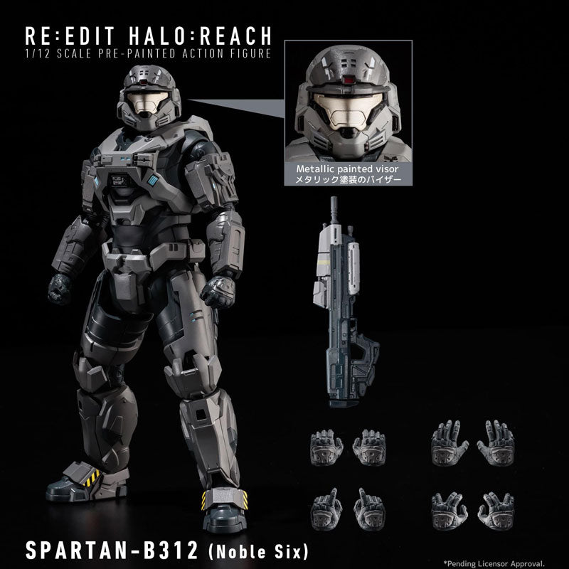 RE:EDIT HALO: REACH  SCALE SPARTAN-B312 (Noble Six) 1/12スケール