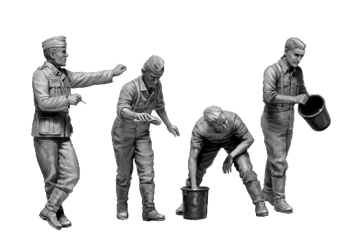 1/35 "シュネルトルッペン!" WW.Ⅱ ドイツ軍 快速部隊ドライバー