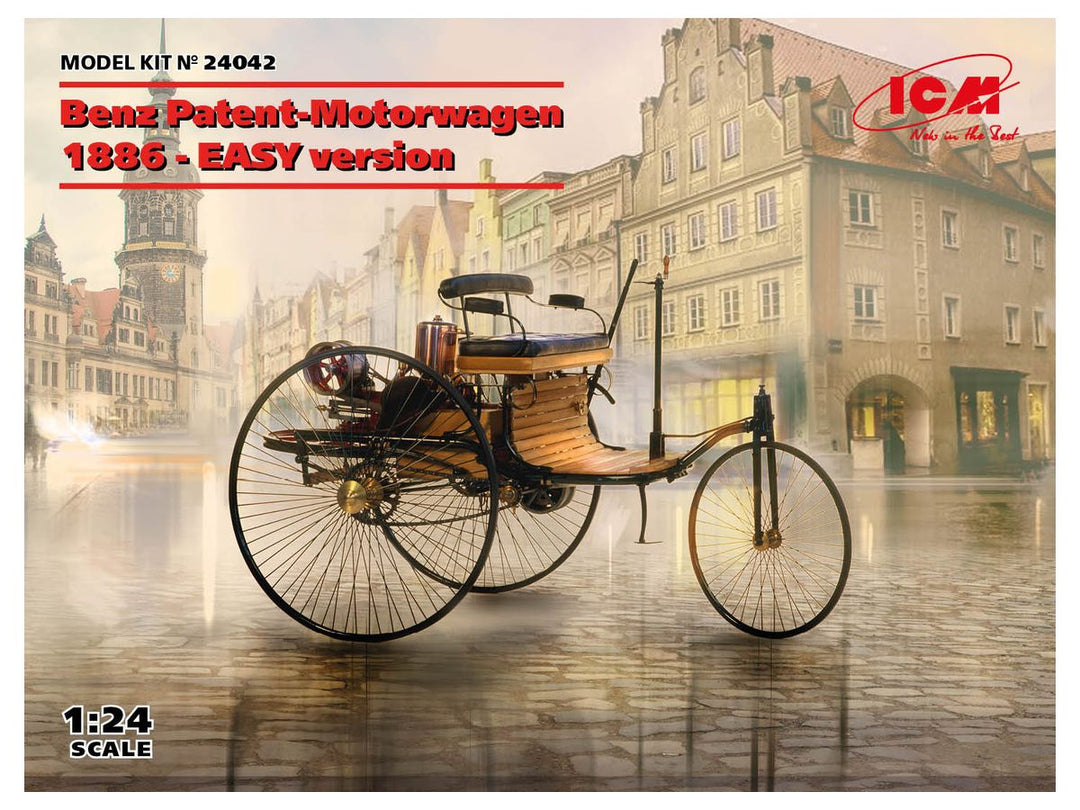 1/24 ベンツ パテント モトールヴァーゲン 1886 (イージーキット)