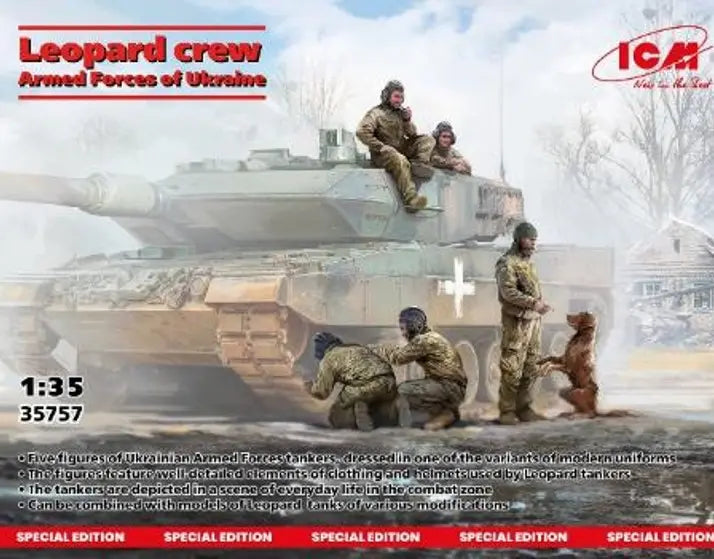 1/35 ウクライナ軍 レオパルド戦車兵