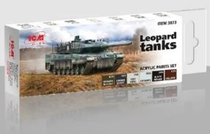 レオパルド戦車用アクリルセット