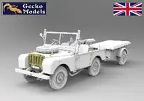 1/35 英国陸軍 FV18001 マークⅠ 4x4 ユーティリティビークル (前期型) w/10-cwt トレーラー 朝鮮戦争