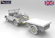 1/35 英国陸軍 FV18001 マークⅠ 4x4 ユーティリティビークル (前期型) w/10-cwt トレーラー 朝鮮戦争