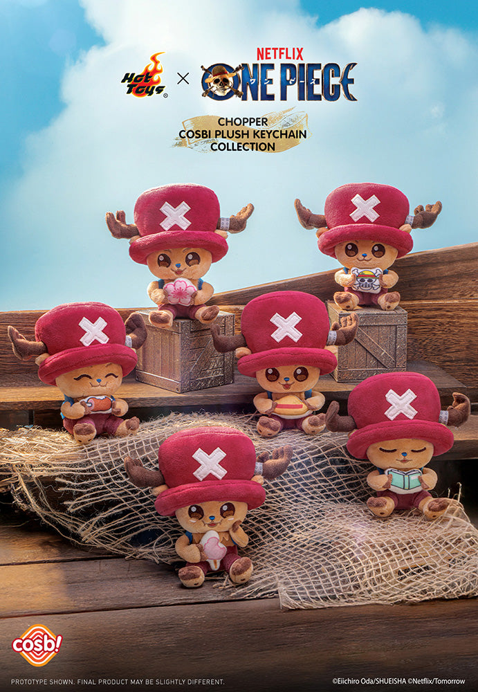 BOX販売]コスビ・ぬいぐるみキーチェーン Netflixシリーズ「ONE PIECE
