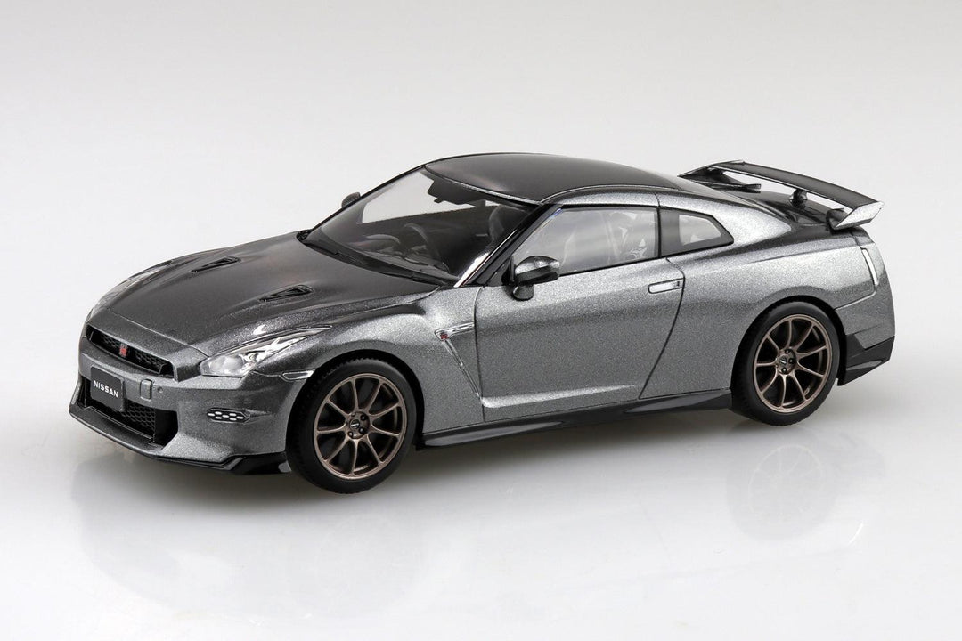 1/32 楽プラ スナップキット ニッサン R35 NISSAN GT-R 2024(ダークメタルグレー)