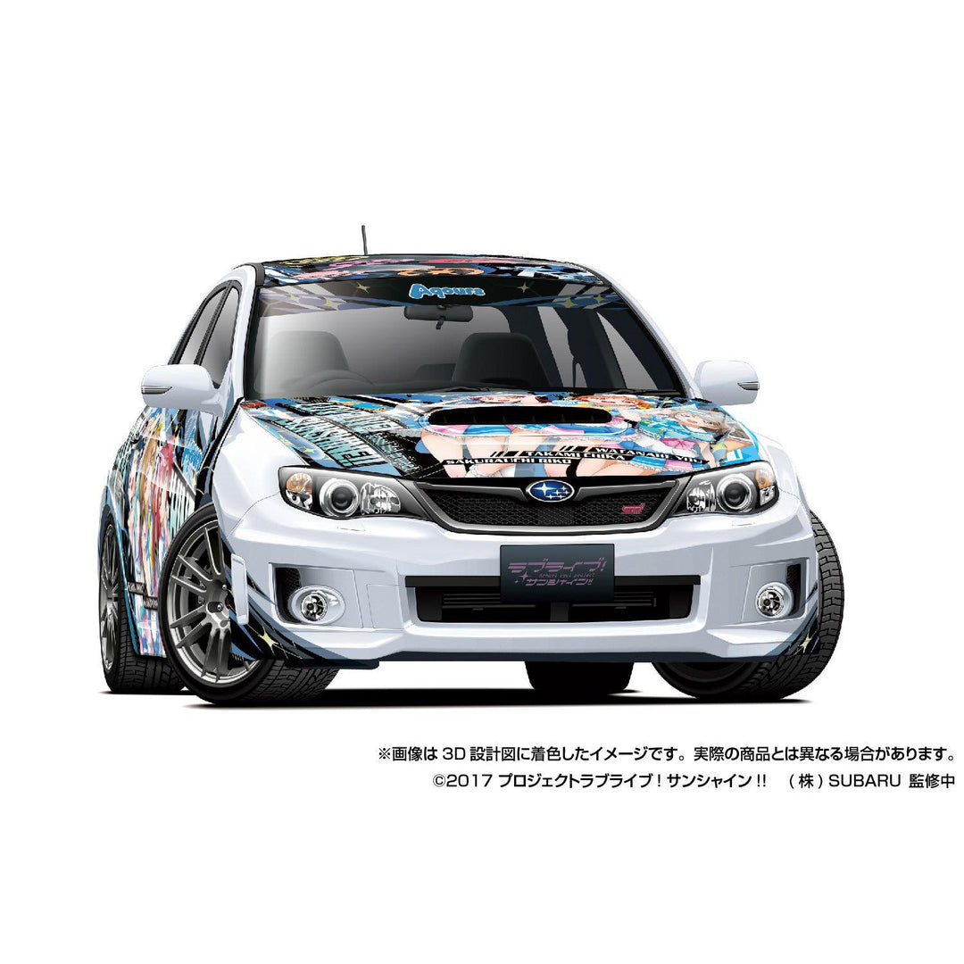 1/24 痛車 ラブライブ!サンシャイン!! GRB インプレッサ WRX STI '10(スバル)