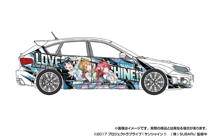 1/24 痛車 ラブライブ!サンシャイン!! GRB インプレッサ WRX STI '10(スバル)