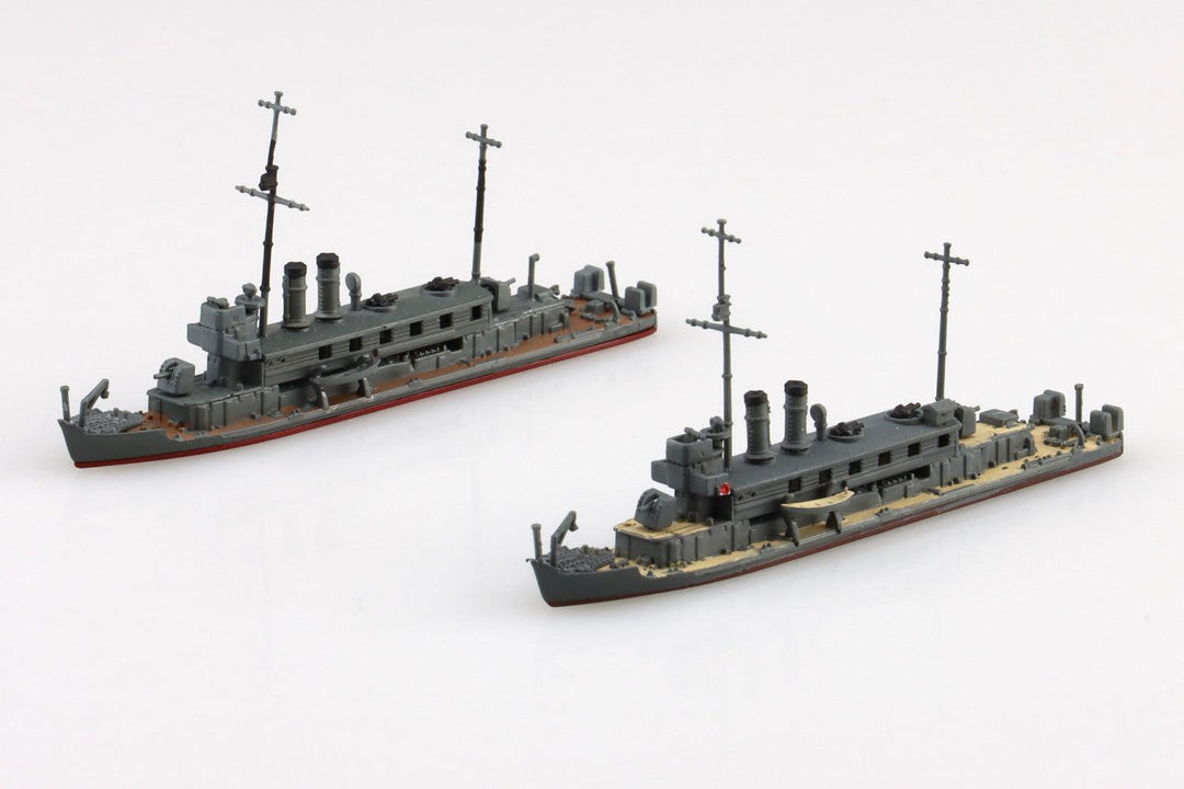 1/700 ウォーターライン 日本海軍 砲艦 堅田/保津