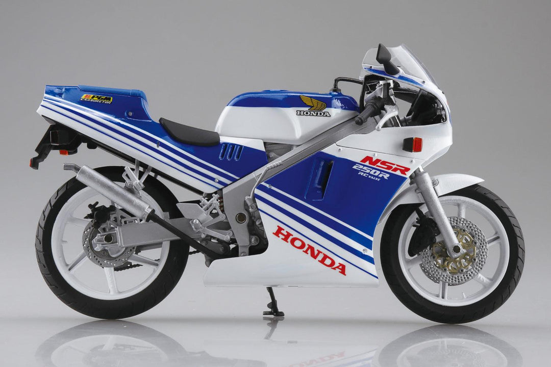 1/12 完成品バイク Honda NSR250R '88 テラブルー/ロスホワイト