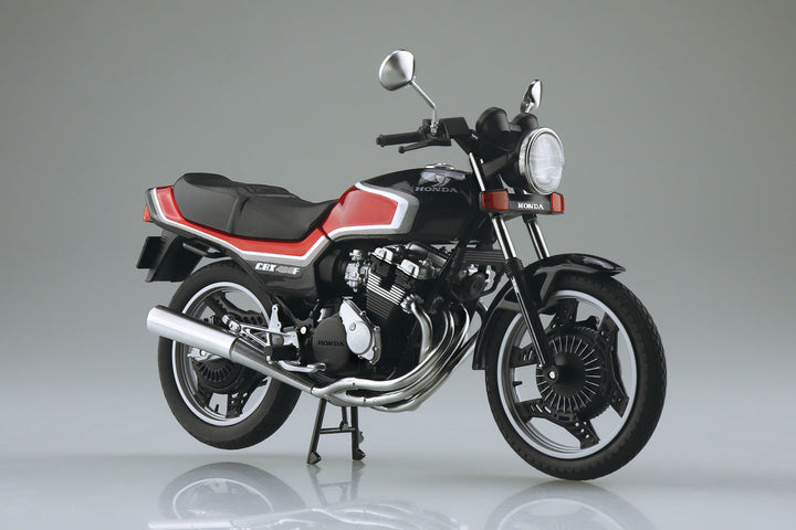 1/12 完成品バイク Honda CBX400F ブラック/キャンディアラモアナレッド