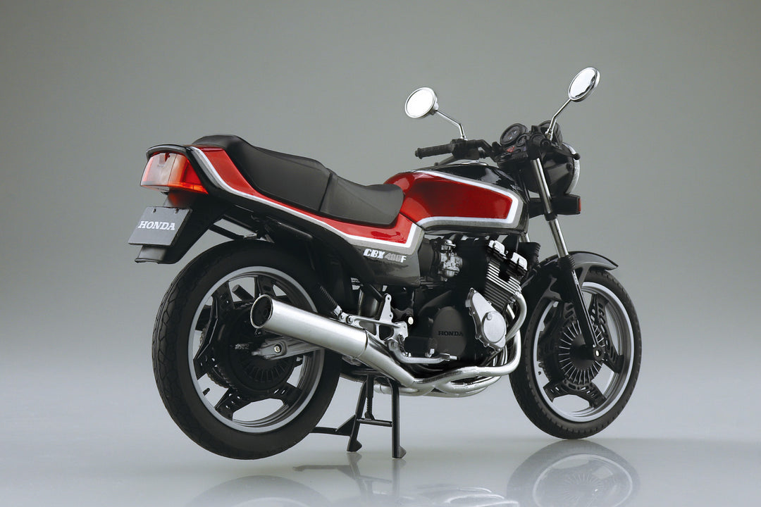 1/12 完成品バイク Honda CBX400F ブラック/キャンディアラモアナレッド