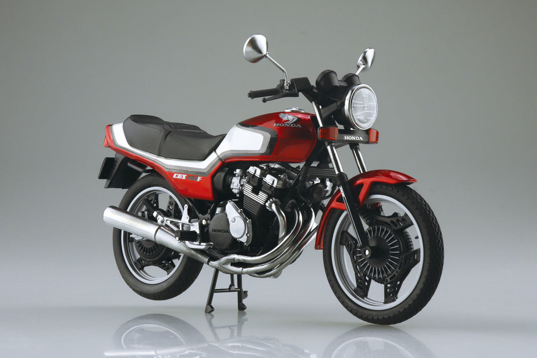 1/12 完成品バイク Honda CBX400F キャンディアラモアナレッド/パールシェルホワイト