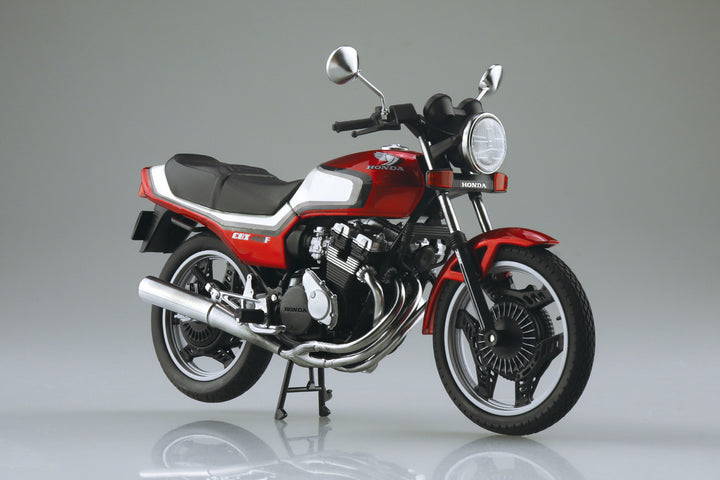 1/12 完成品バイク Honda CBX400F キャンディアラモアナレッド/パールシェルホワイト