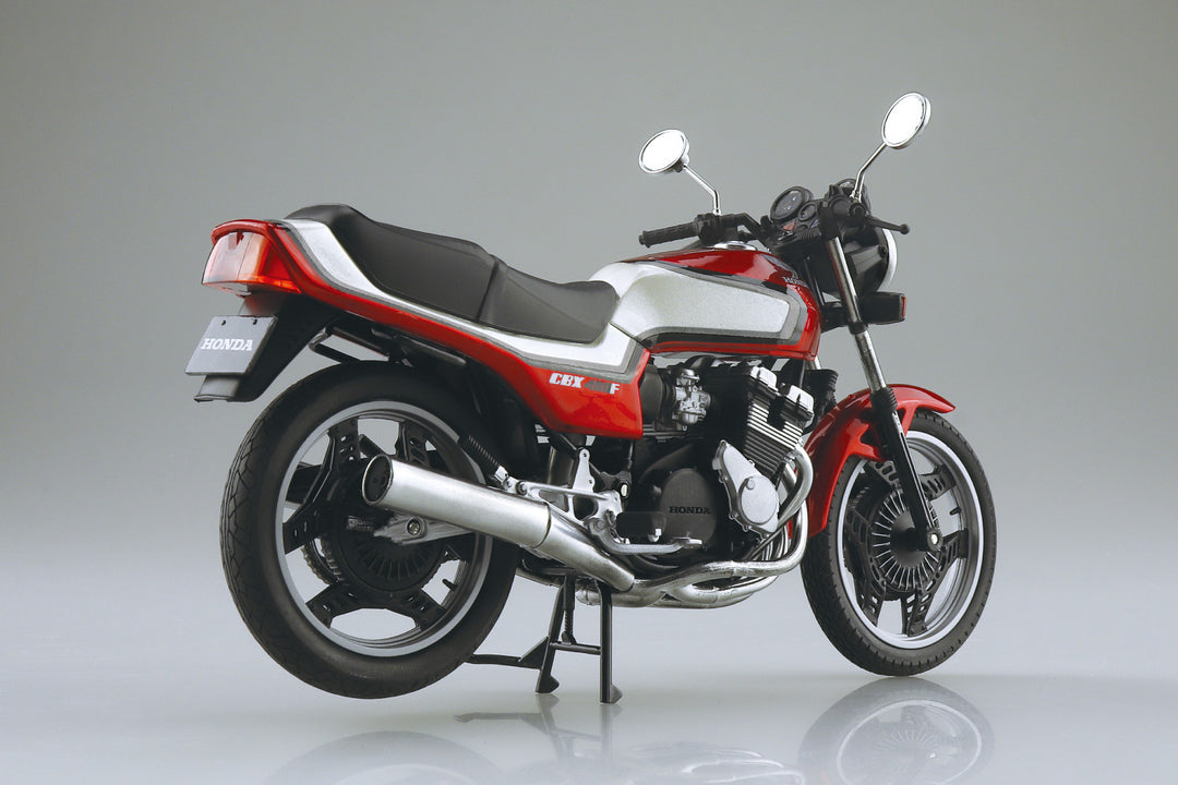 1/12 完成品バイク Honda CBX400F キャンディアラモアナレッド/パールシェルホワイト