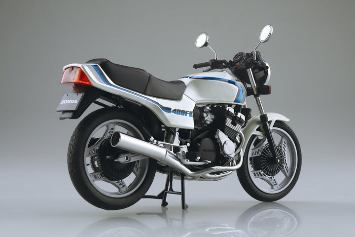 1/12 完成品バイク Honda CBX400F パールシェルホワイト (CBX550F Ver.)