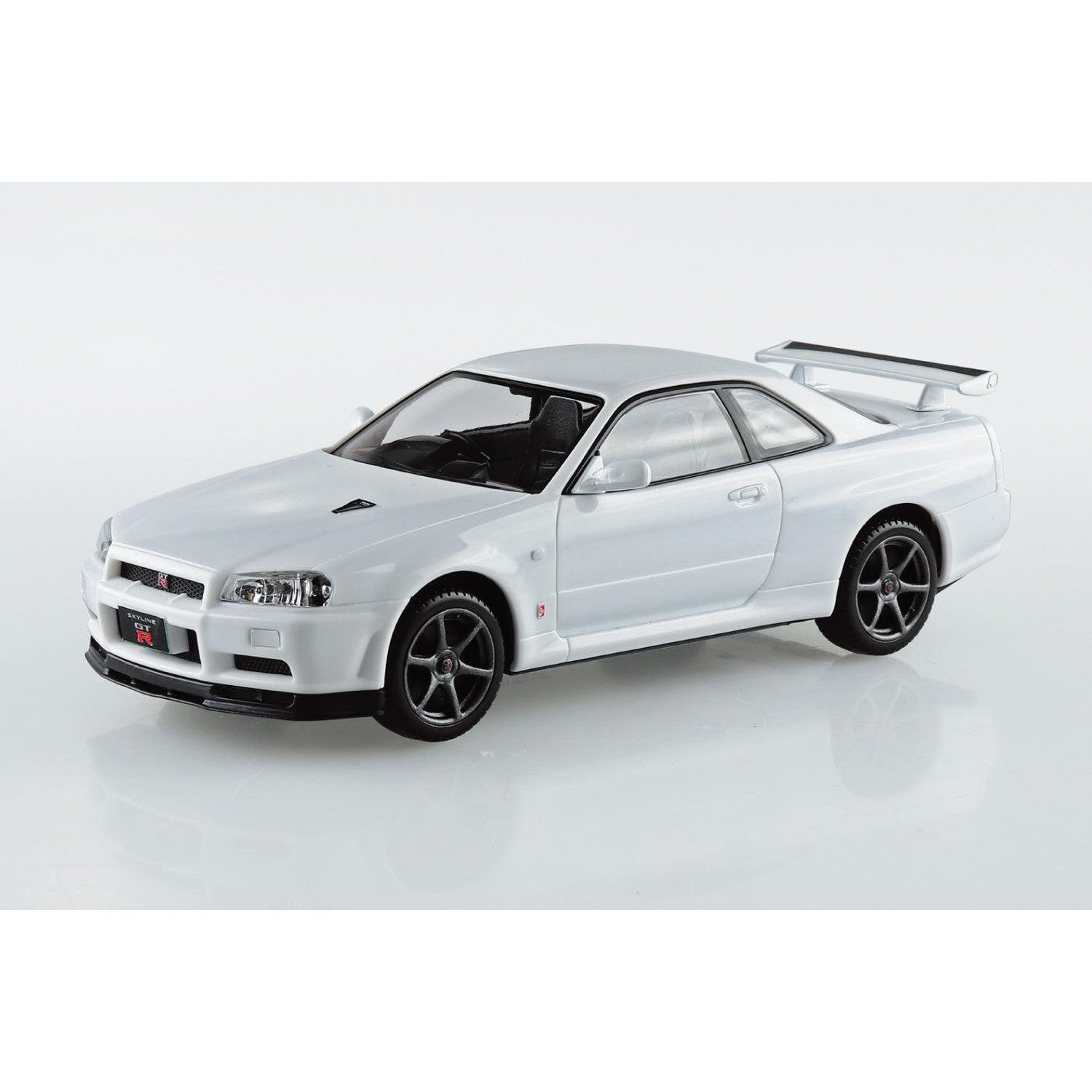 楽プラ スナップキット ニッサン R34 スカイライン GT-R(ホワイト