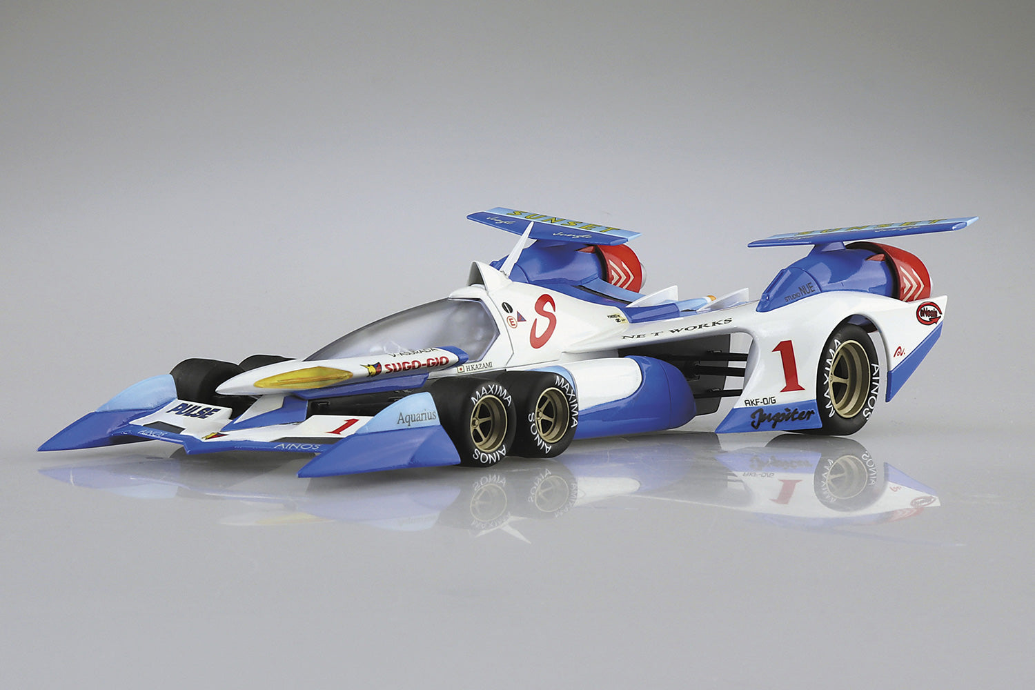 1/24 サイバーフォーミュラ νアスラーダ AKF-0/G (リフティングターン