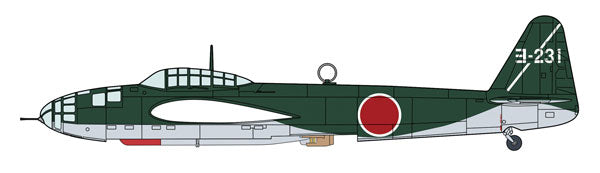 1/72 空技廠 P1Y1 陸上爆撃機  銀河 11型 “横須賀航空隊" w/魚雷