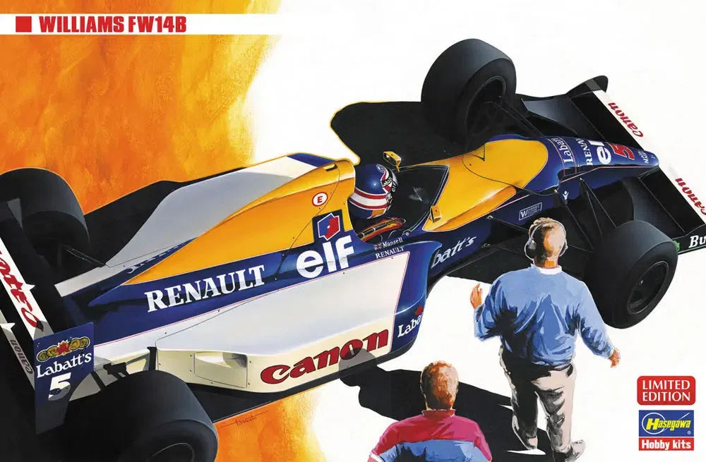 ウィリアムズ FW14B ミニカー 1/24 1/24 ウィリアムズ FW14B – SOOTANG HOBBY