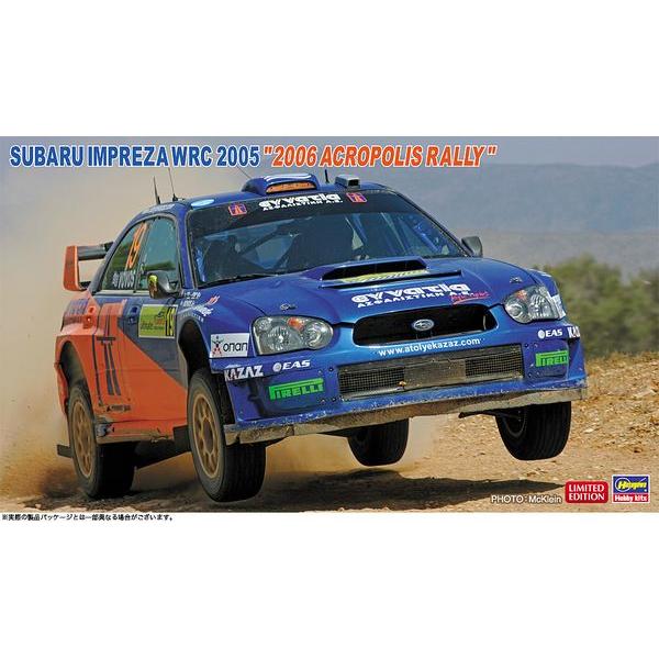 1/24 スバル インプレッサ WRC 2005 `2006 アクロポリス ラリー