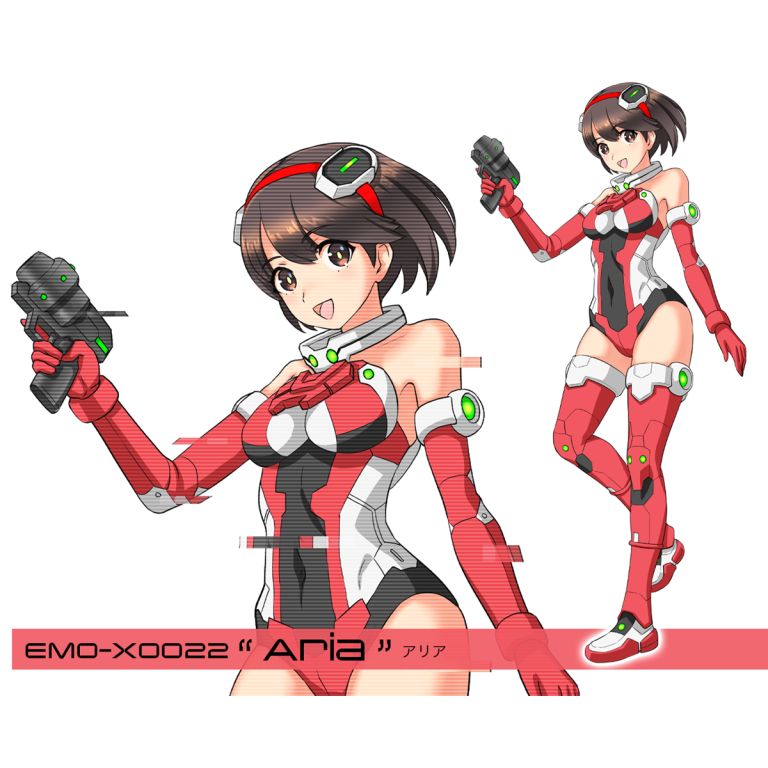 A.S.G ガールズ EMO-X0022 “アリア” 1/12スケール