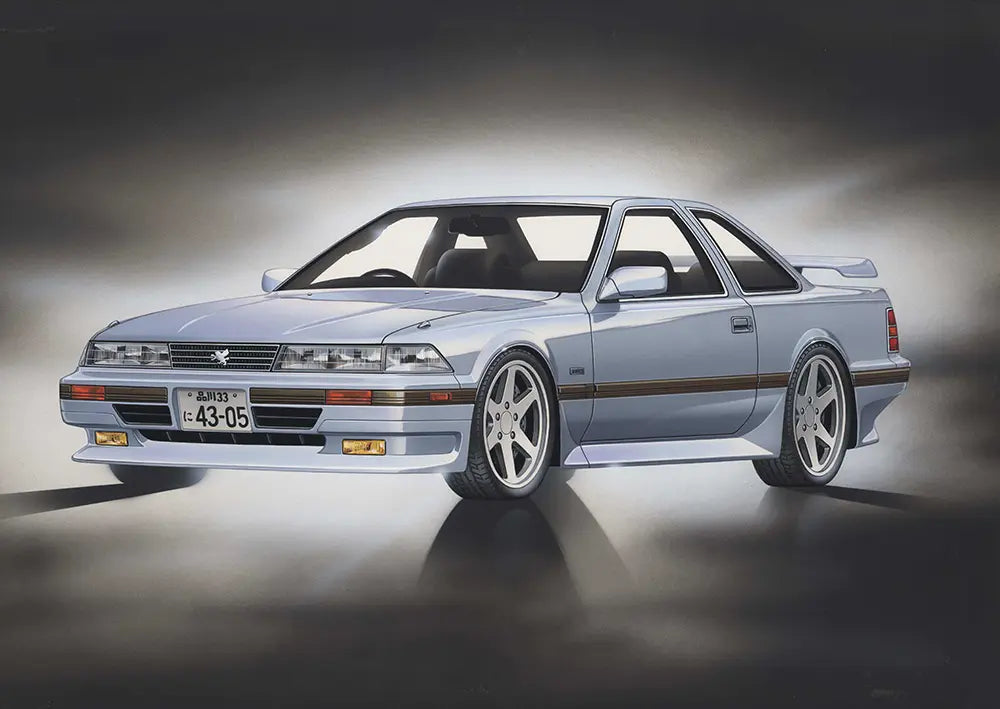1/24 トヨタ ソアラ（カスタム品） 1/24 インチアップシリーズ トヨタ ソアラ3.0GT(18インチホイール