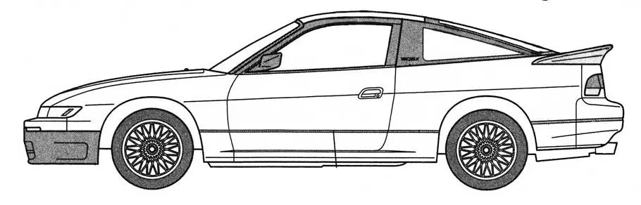 1/24 頭文字D シルエイティ 佐藤真子