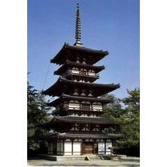 薬師寺東塔　記念プレ－ト 1/100 薬師寺 東塔 – SOOTANG HOBBY
