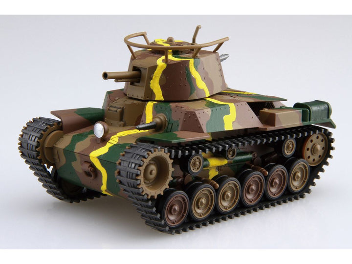 ちび丸ミリタリーシリーズ 九七式中戦車 チハ 57㎜砲塔・前期車台 特別仕様(エッチングパーツ付き)