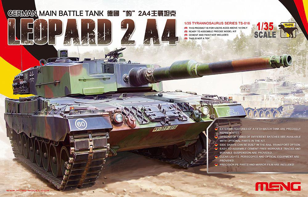 1/35 ドイツ主力戦車 レオパルト2 A4