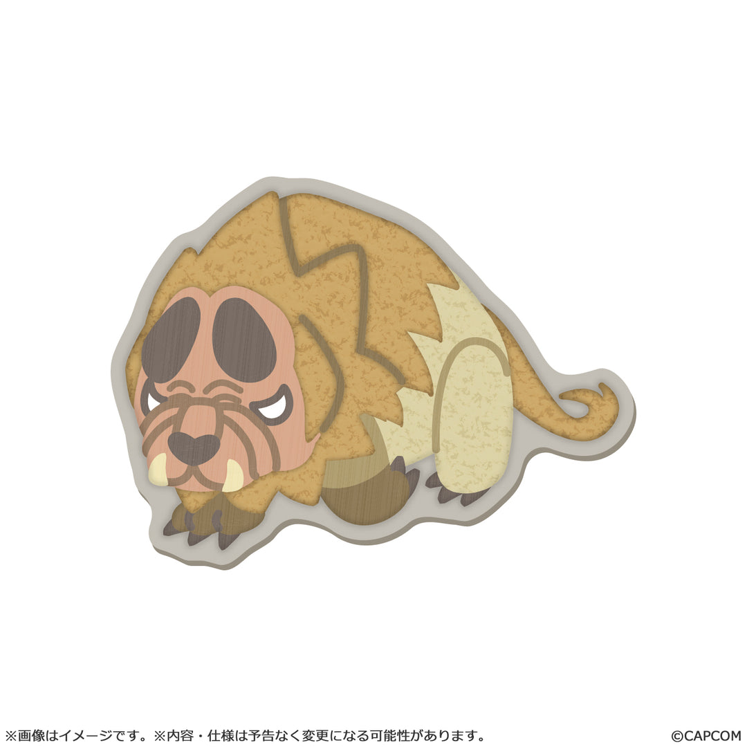 モンでふぉ サガラ刺繍ステッカー ドシャグマ
