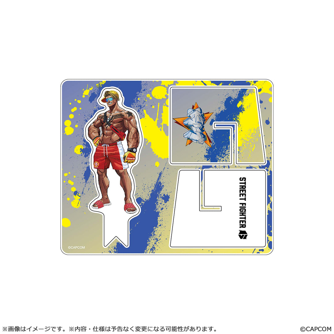 ストリートファイター6 バッテンアクリルスタンド ルーク Outfit 4