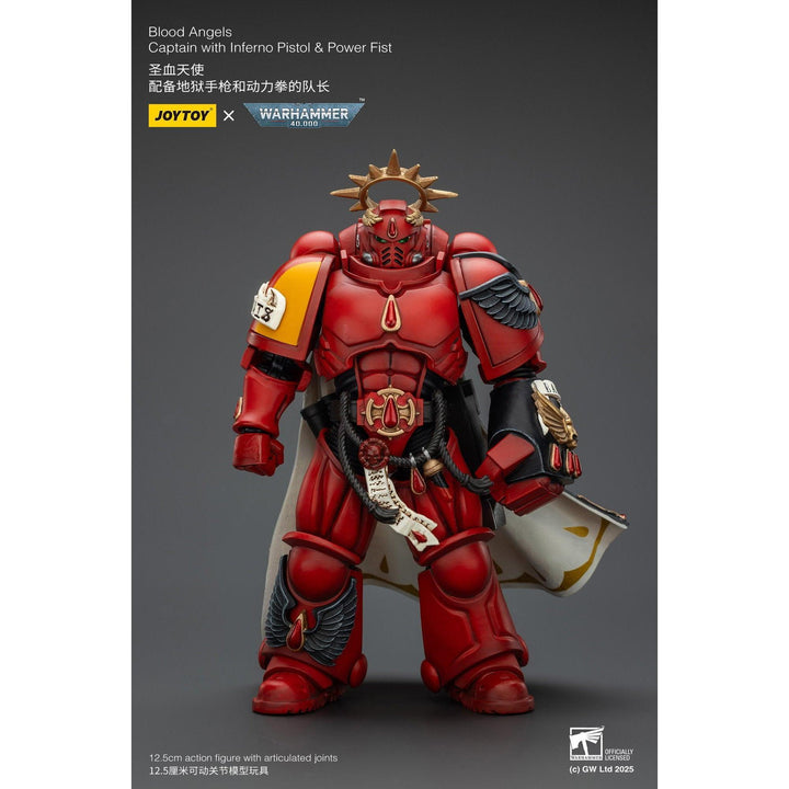 ブラッドエンジェル キャプテン(インフェルノ・ピストル&パワー・フィスト装備) 1/18スケール