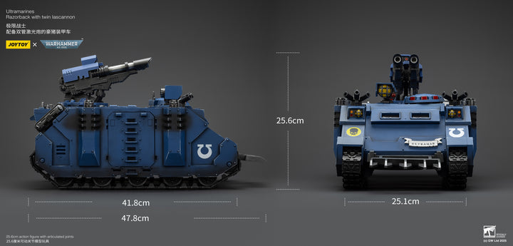 ウルトラマリーン:レイザーバック(ツイン・ラスキャノン装備)