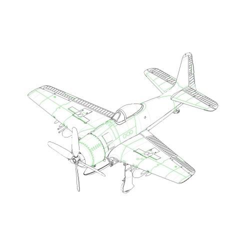 1/72 F8F-2 ベアキャット