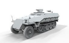 1/35 ドイツ Sd.Kfz.251/1 Ausf.D 装甲兵員輸送車型