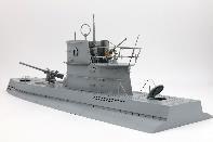 1/35 ドイツ海軍 Uボート VIIC型 (水上航行モデル)