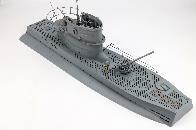 1/35 ドイツ海軍 Uボート VIIC型 (水上航行モデル)