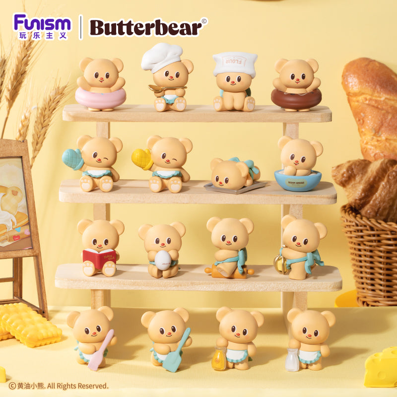 単品販売)バターベア Baked with Loveシリーズ キュービーフェイス