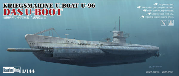新品未開封】U-BOAT 旧ドイツ海軍 7C型U-581 プラモデル レトロ