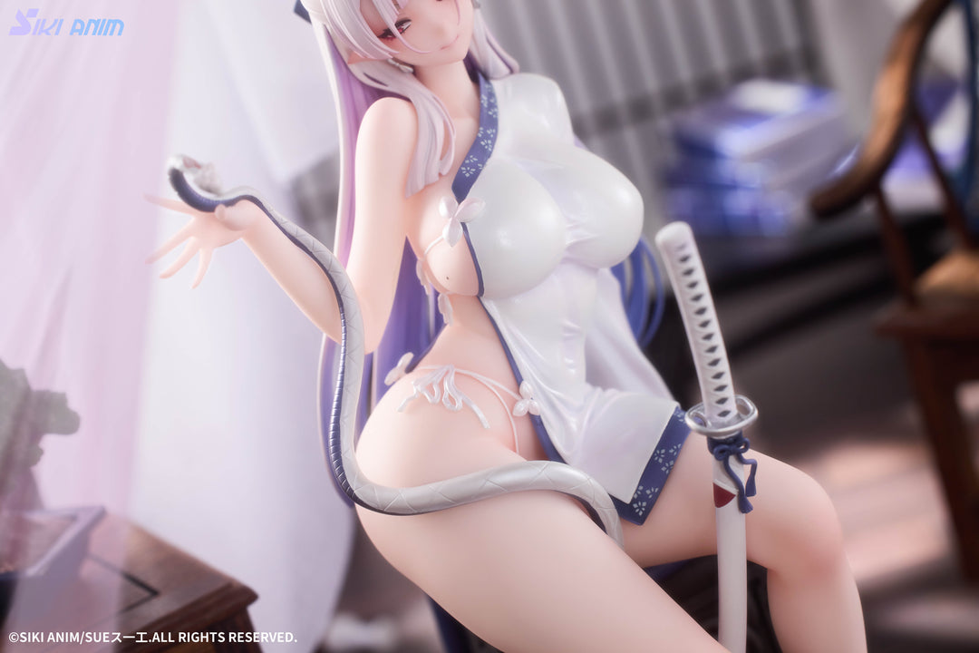 青白蛇のイロ 完成品フィギュア 1/7スケール