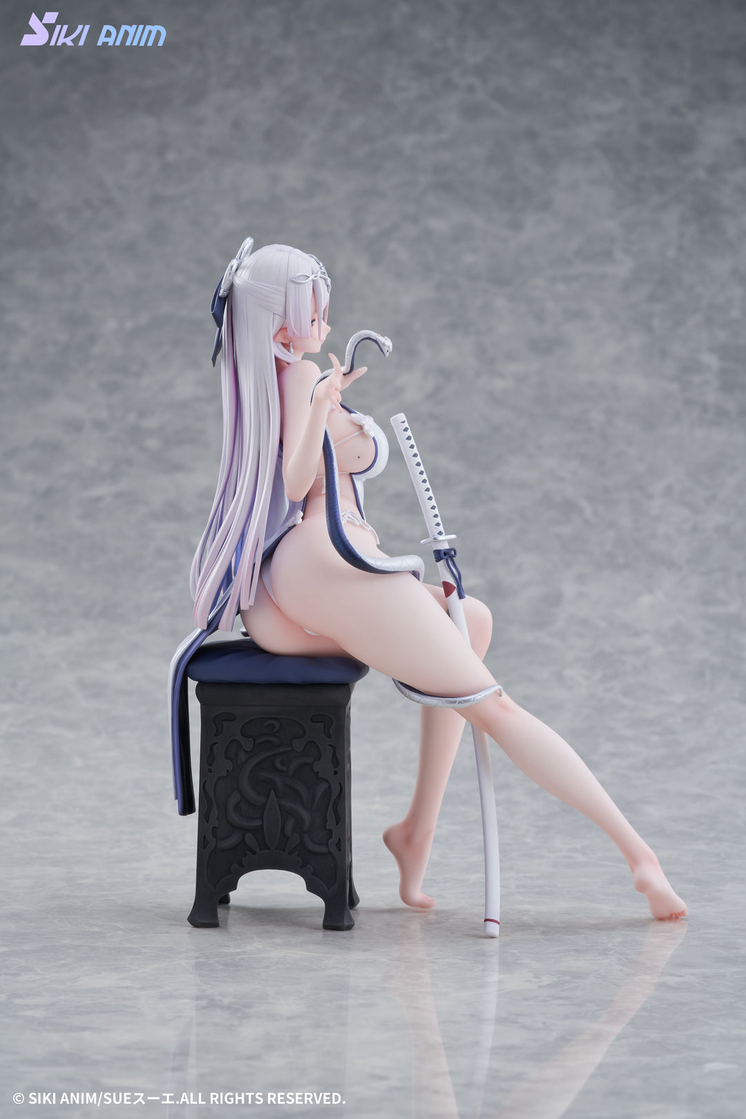 青白蛇のイロ 完成品フィギュア 1/7スケール
